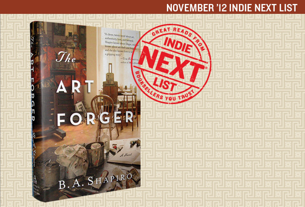 November 2012 Indie Next List Header Image