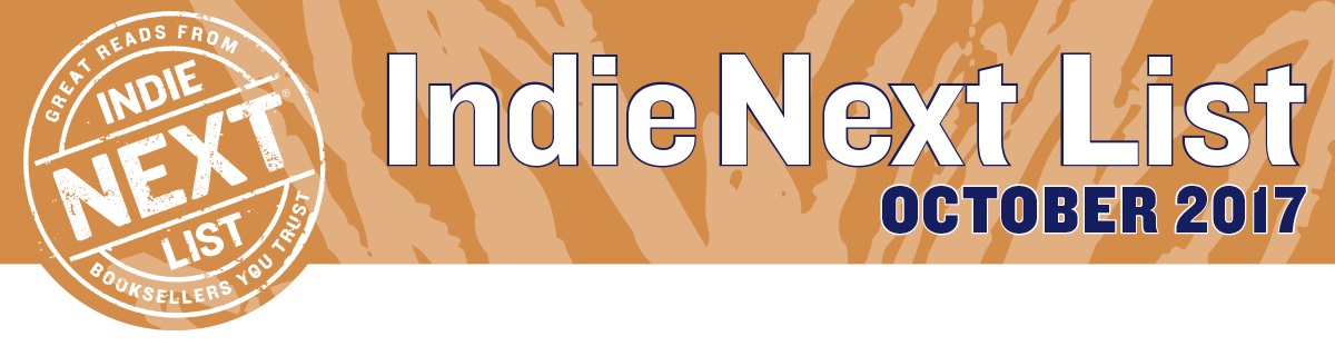 October 2017 Indie Next List Header Image