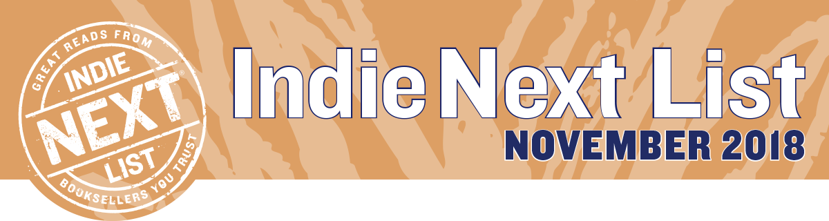 November 2018 Indie Next List Header Image