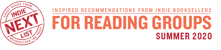 Header Image for Fall 2020 Reading Group Indie Next List